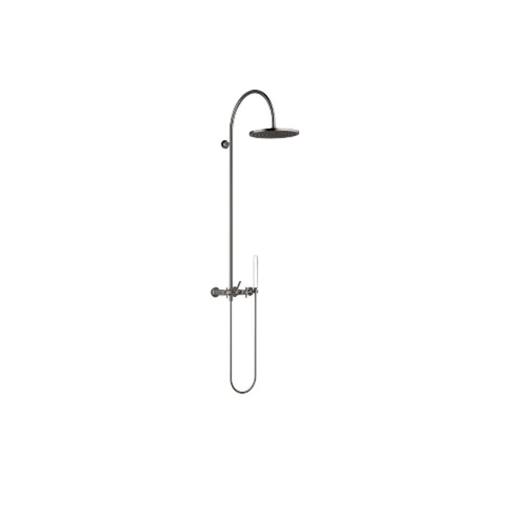 DORNBRACHT Shower Pipe mit Brausebatterie VAIA 26632809 Dark Platinum gebürstet, 26632809-99 Galeriebild 1
